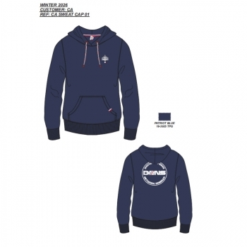 Sweat à capuche poche kangourou