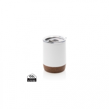 Petite tasse à café en liège et acier recyclé RCS