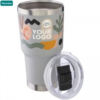 Mug isotherme en acier recyclé 59 cl