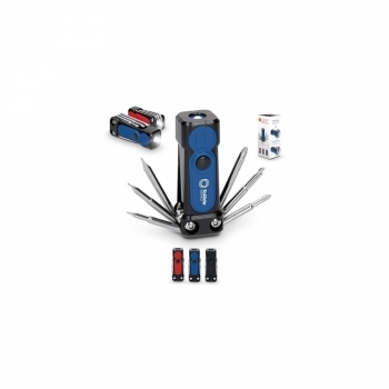 OUTIL MULTIFONCTION - TOURNEVIS 6 TETES + TORCHE