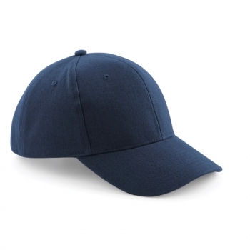 Casquette en coton brossé 6 panneaux