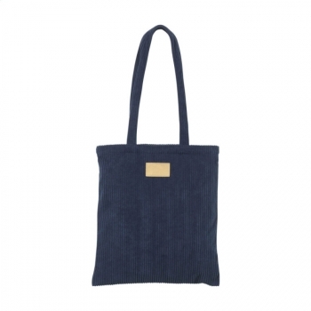 Sac shopping en velours côtelé recyclé 270 g/m²