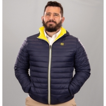 Doudoune réversible à capuche sur mesure