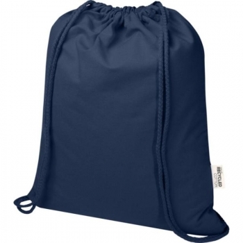 Sac de 5 L avec cordon en coton recyclé 140 g/m² 