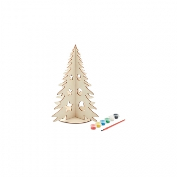 TREE AND PAINT Sapin de Noël en bois