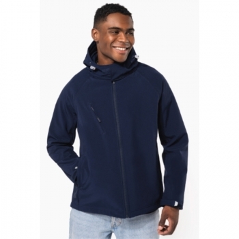 Veste softshell à capuche amovible Homme 340 g/m²
