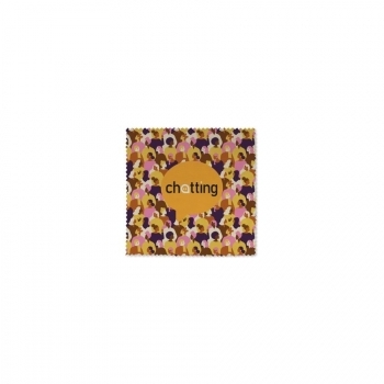 Lingette 200gsm en microfibre en quadrichromie (12x12cm)