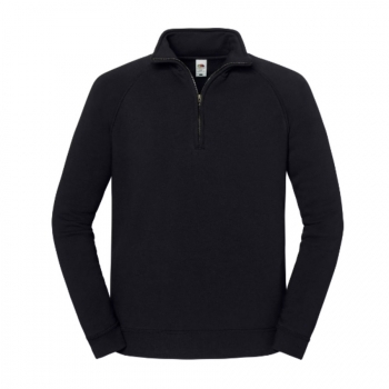 Sweat-shirt à col zippé Homme 280 g/m²